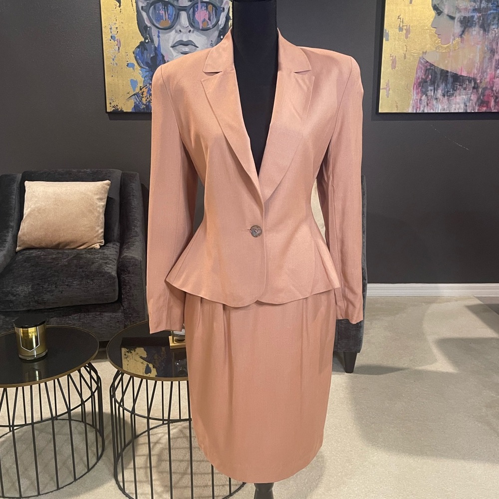 Vintage Christian Dior skirt suit